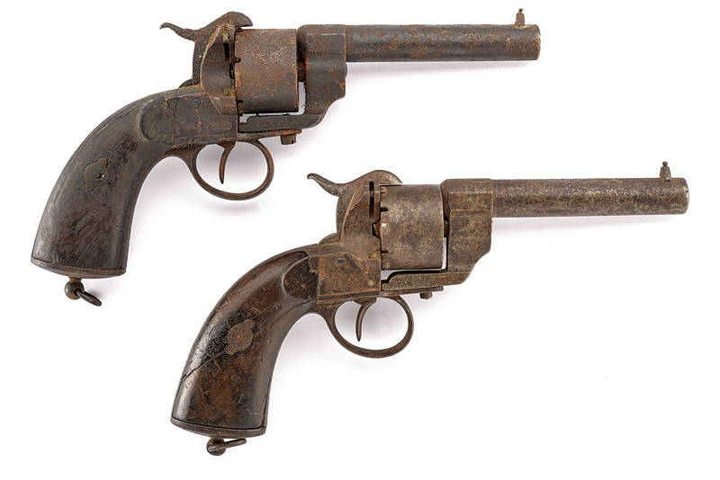 Lotto di due revolver Mod. 1861 da Reali Carabinieri
