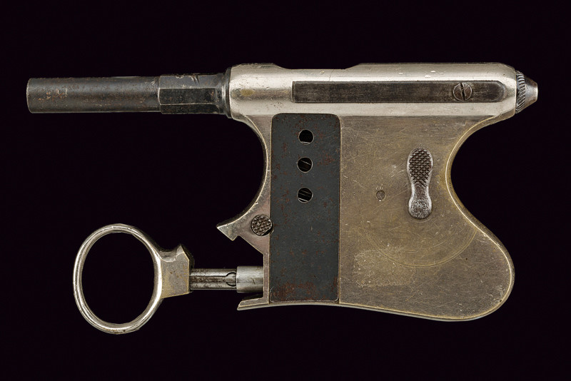 Rara pistola con sistema Tribuzio mod. 1889