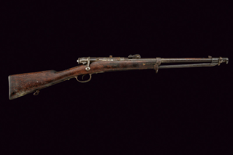 Moschetto Vetterli da cavalleria mod. 1870 con baionetta