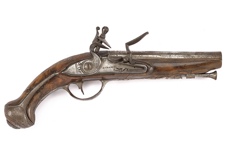 Pistola a pietra focaia di Lorandi