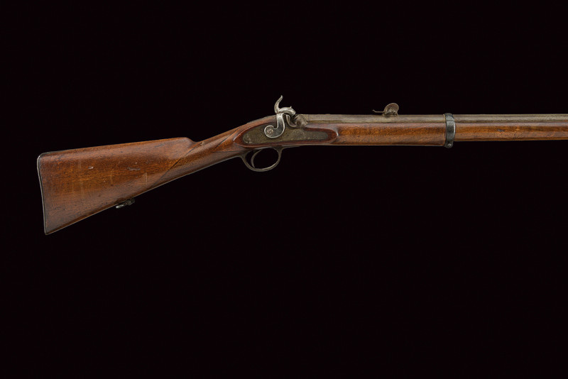 Carabina a luminello Gastinne Renette con monogramma di Napoleone III