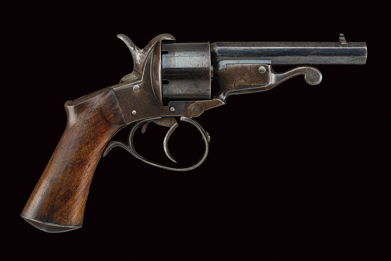 Raro revolver a spillo con sistema Javelle