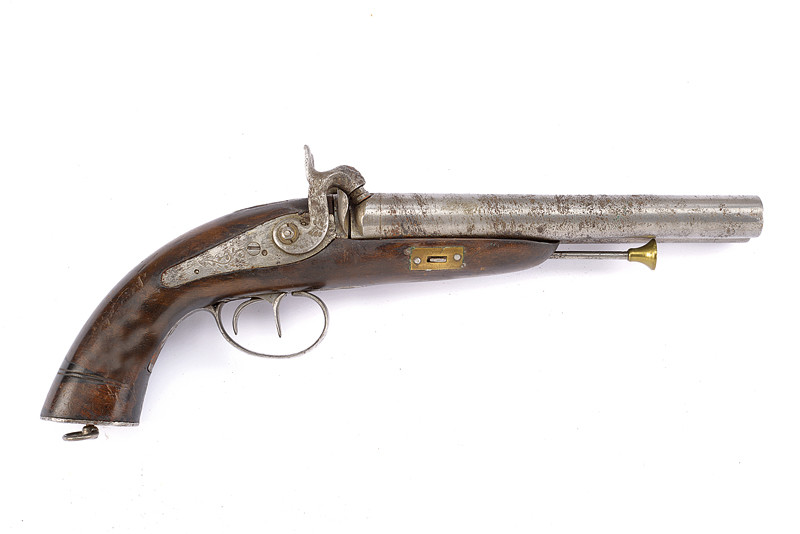 Pistola a luminello a due canne