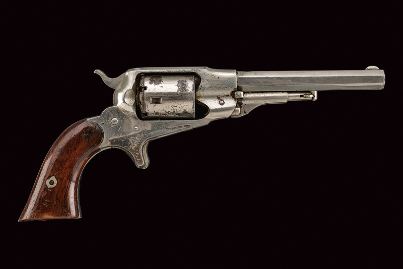 Remington New Model Pocket Revolver convertita a retrocarica