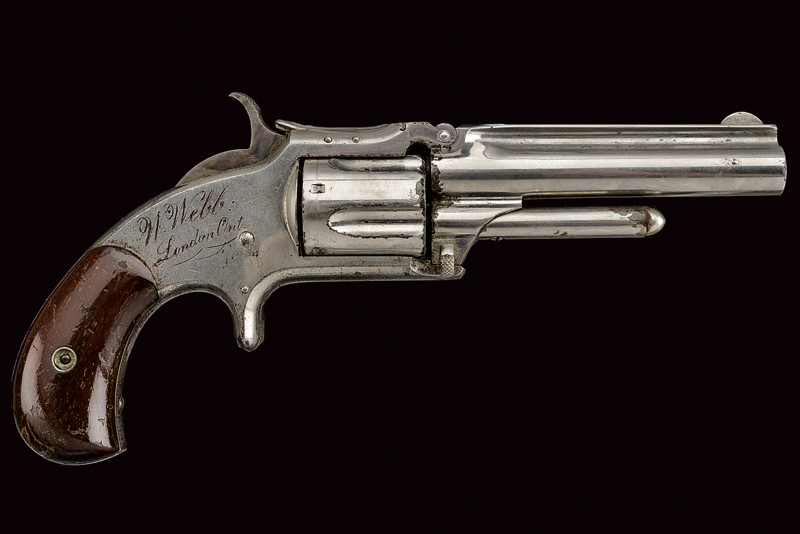 S&W Model No. 1-1/2 Second Issue Revolver con dedica