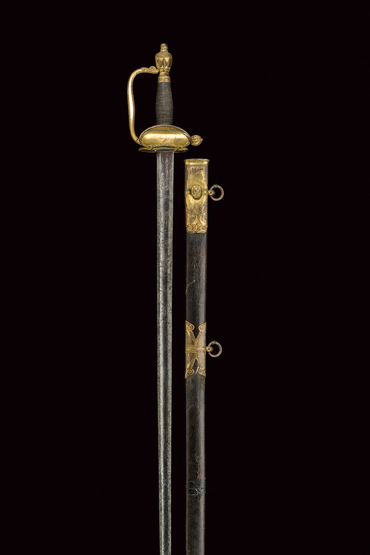 Spada da ufficiale mod. 1796 epoca di re Giorgio III