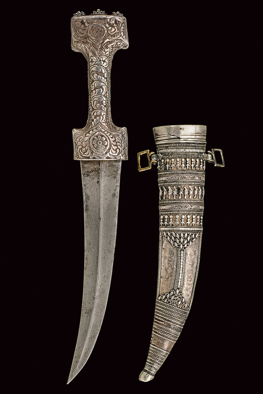 Kandshar con fornimenti in argento