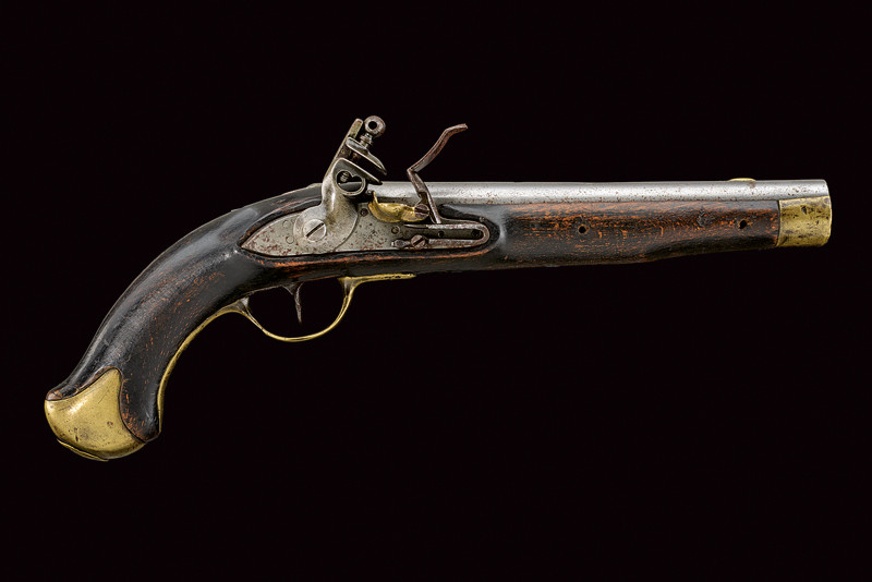 Pistola a pietra focaia da ussaro