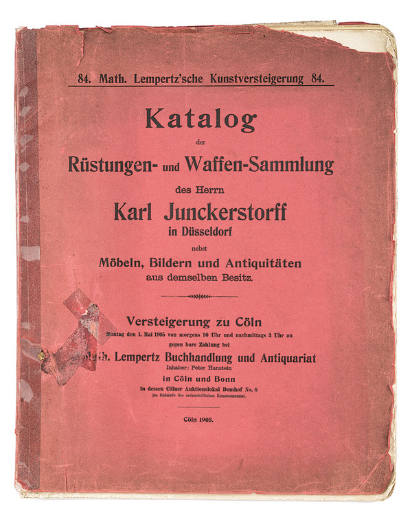 Catalogo Lempertz - Collezione Junckerstorff
