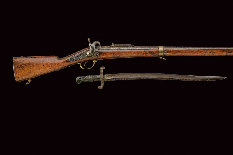 Carabina a luminello Francotte per Sottufficiale dei Cacciatori