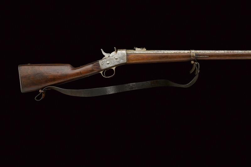 Rara carabina Remington a retrocrarica