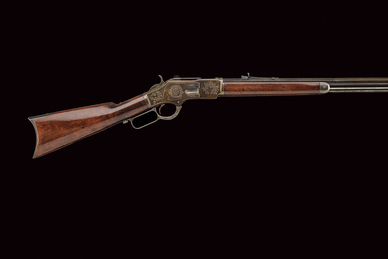 Winchester Model 1873 Rifle inciso