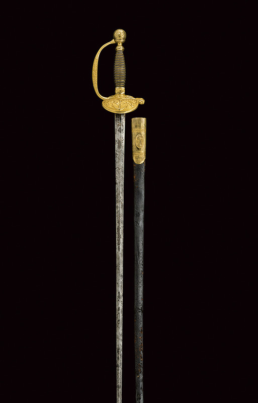 Spada da ufficiale di marina Mod. 1819