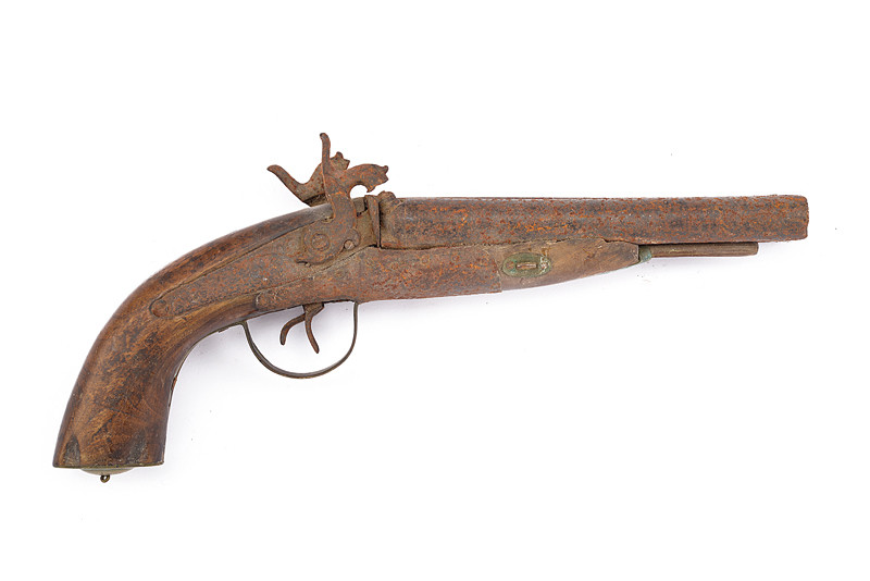 Pistola a luminello a due canne