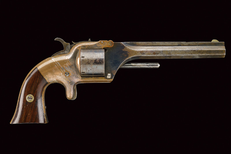 42 Cup-Primed Plant's MFG. CO. First Model front-loading "Army" Revolver