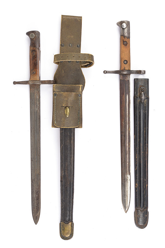 Lotto di due baionette Mod. 91/38