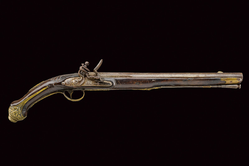 Grande pistola a pietra focaia