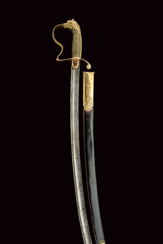 Sciabola Mod. 1829 da ufficiale dei corpi a piedi