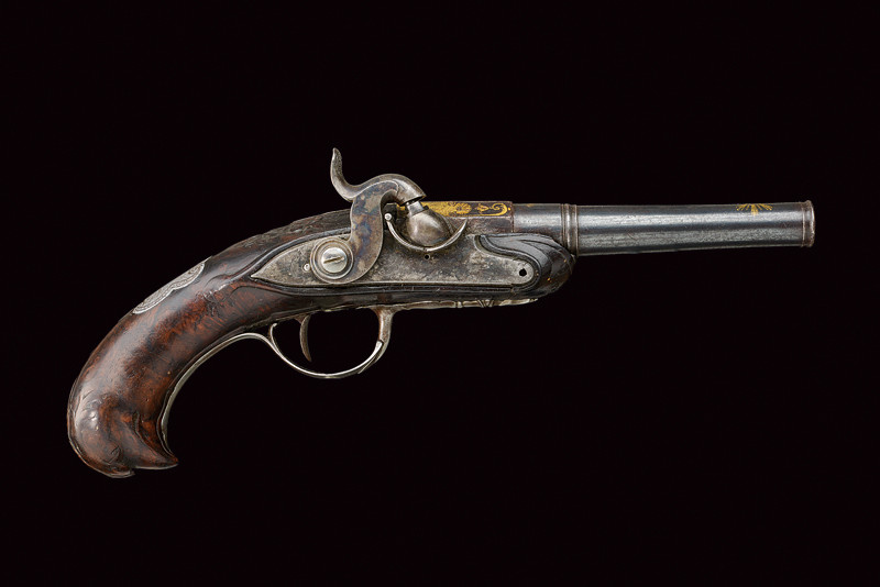 Pistola da viaggio ridotta a luminello