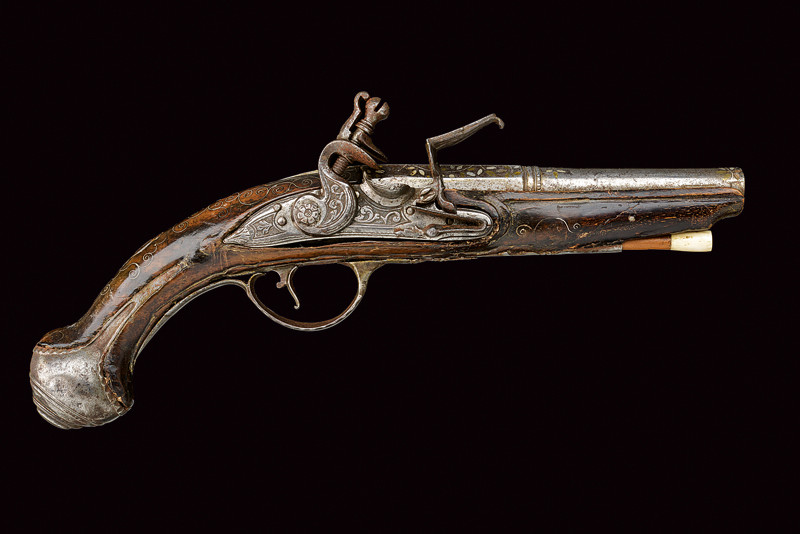 Pistola a pietra focaia 