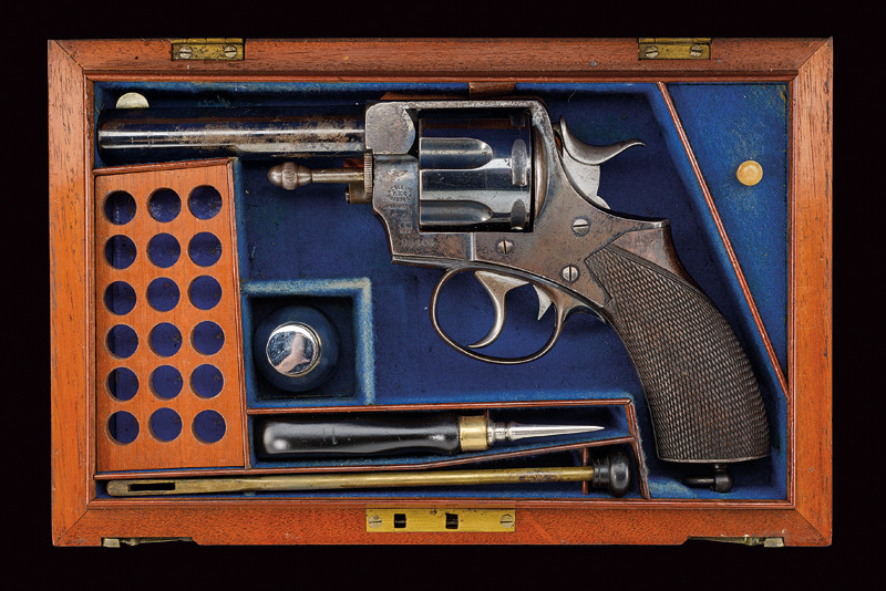 Revolver Webley RIC No.1 New Model in cassetta