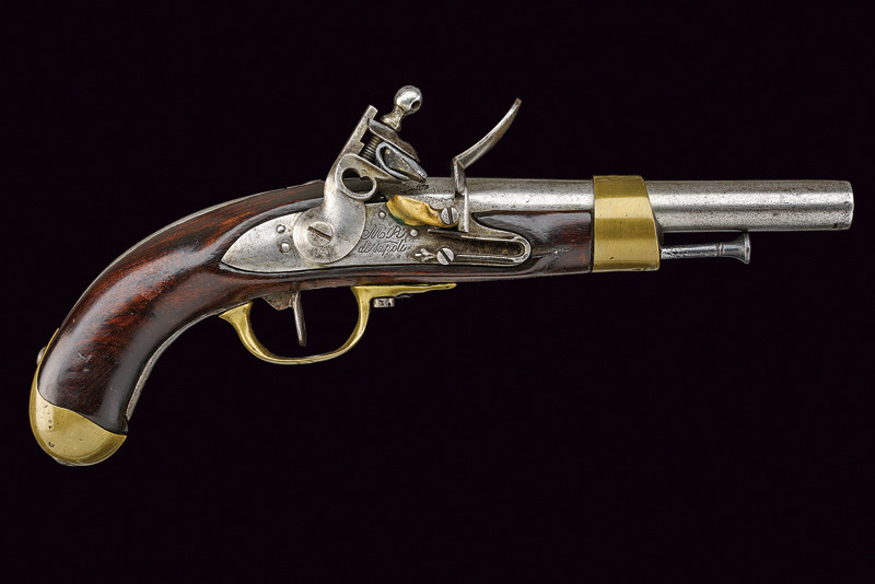 Pistola a pietra focaia AN XIII