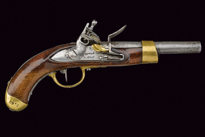 Pistola a pietra focaia AN XIII