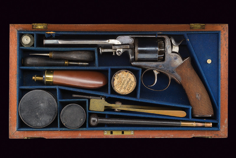Revolver tipo Adams a luminello in cassetta