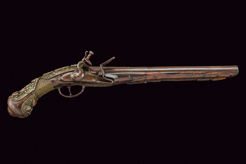 Pistola a pietra focaia 