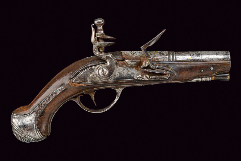 Pistola a pietra focaia di G. Frigoni