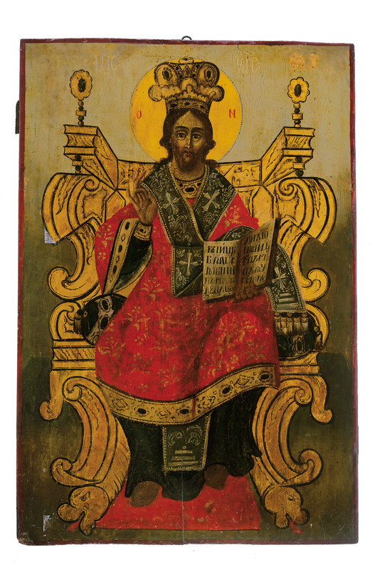 Cristo in trono con Deesis