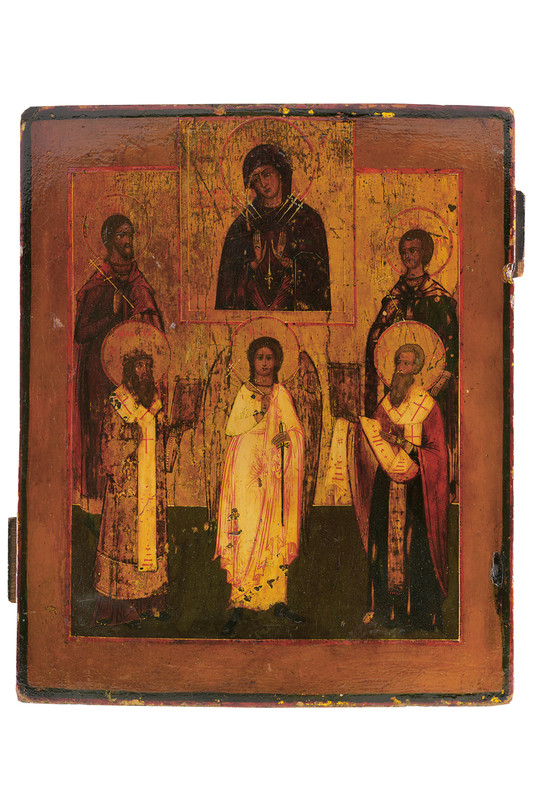 Sinassi all'icona della Madre di Dio dei sette dolori