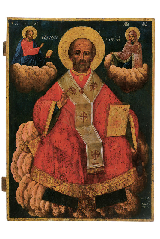 San Nicola in trono