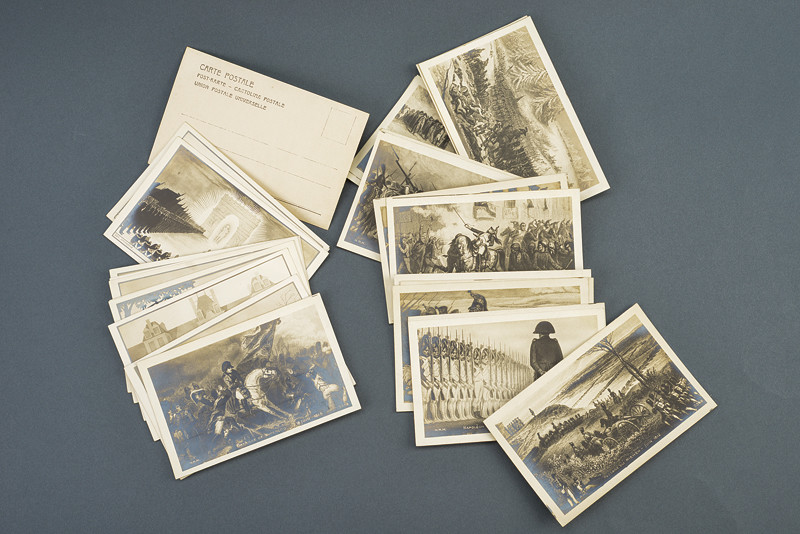 Piccola collezione di cartoline a tema Napoleonico