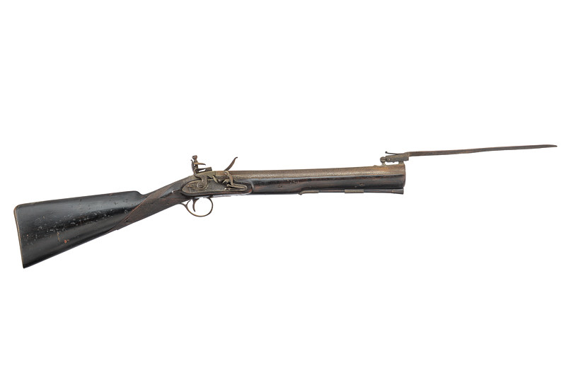 Tromboncino a pietra con baionetta a scatto