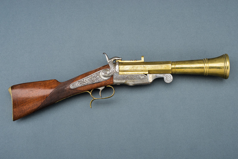 Raro tromboncino a spillo da marina