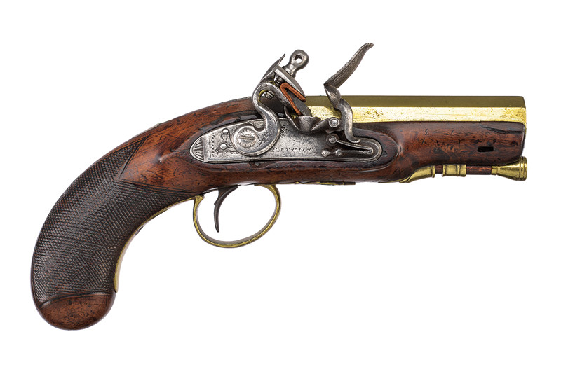 Pistola a pietra focaia da marina di Patrick