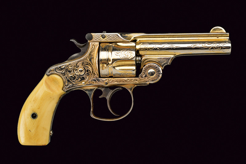 S&W 38 Double Action First Model Revolver inciso