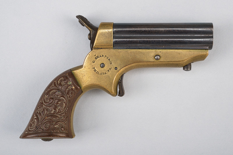 Pistola Sharps a quattro canne