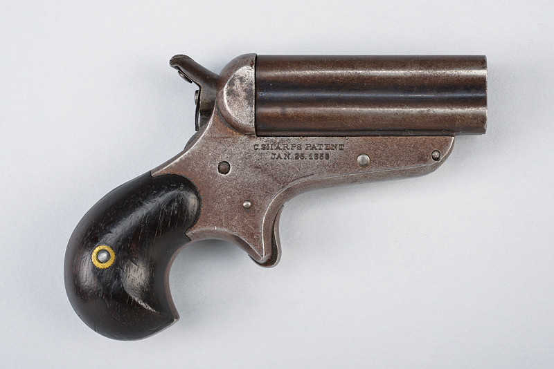 Pistola Sharps a quattro canne