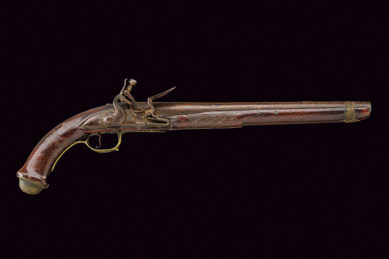 Pistola a pietra focaia