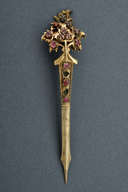 Sarpech in vermeil e rubini