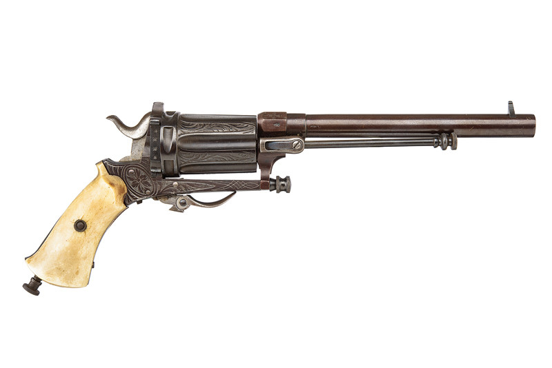 Pepperbox revolver a percussione centrale
