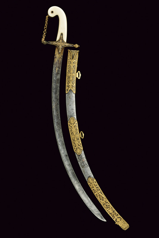 Rarissima sciabola da generale d'epoca napoleonica
