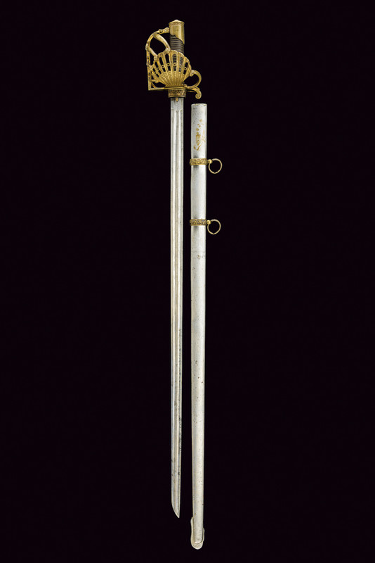 Rara sciabola da guardia del corpo a cavallo epoca Ferdinando I e II