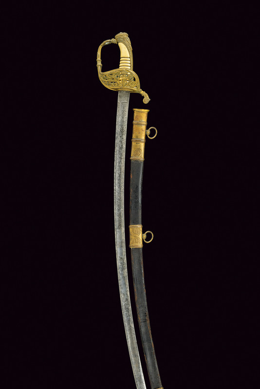 Sciabola da ammiraglio borbonico