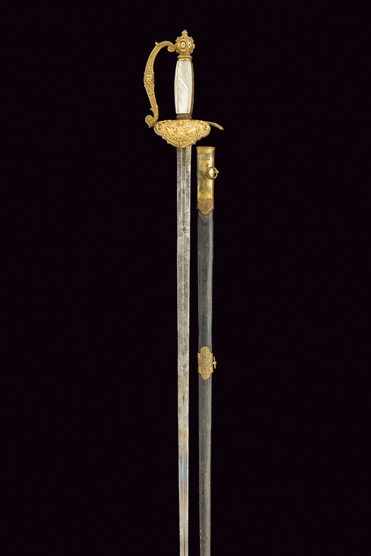 Spadino da funzionario dell'amministrazione militare