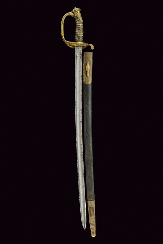 Sciabola da ufficiale sul tipo francese mod. 1845