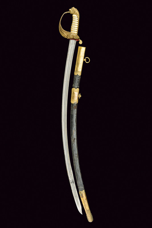 Sciabola da ammiraglio borbonico
