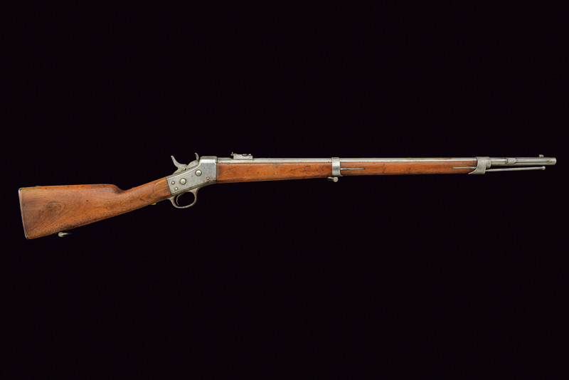 Rara carabina Remington a retrocrarica